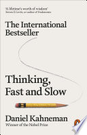 Cover of Thinking Fast and Slow by [Daniel Kahneman]